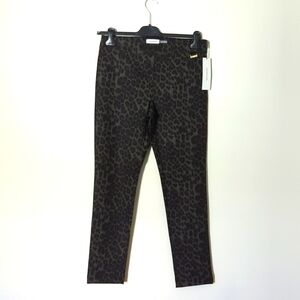 Calvin Klein leopard ponte Women's leggings Size M.